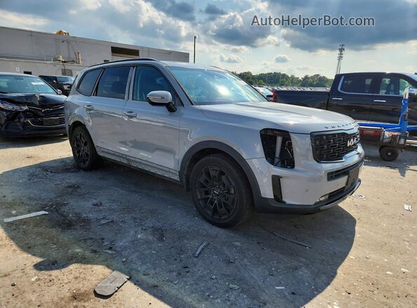 5XYP5DHC7NG220680 2022 KIA TELLURIDE Серый Передняя правая четверть
