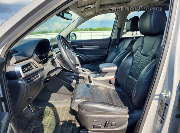 5XYP5DHC7NG220680 2022 KIA TELLURIDE Серый Вид салона спереди