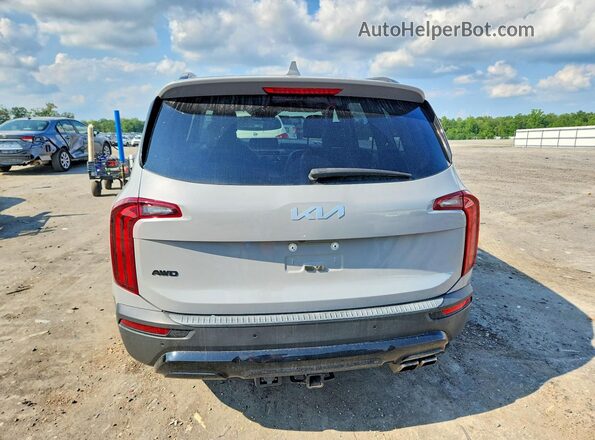5XYP5DHC7NG220680 2022 KIA TELLURIDE Серый Вид сзади