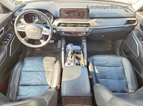 5XYP5DHC7NG220680 2022 KIA TELLURIDE Серый Вид панели приборов