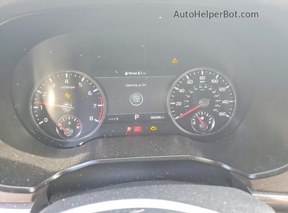 5XYP5DHC7NG243201 2022 KIA TELLURIDE Gray Vista del cuadro de instrumentos