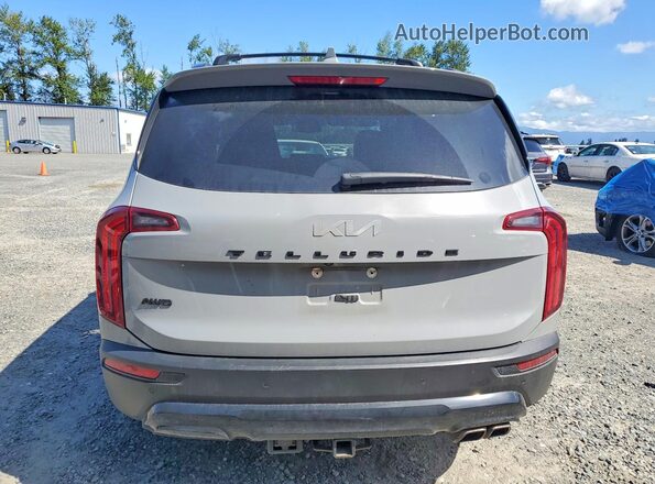5XYP5DHC7NG243201 2022 KIA TELLURIDE Gray Vista trasera