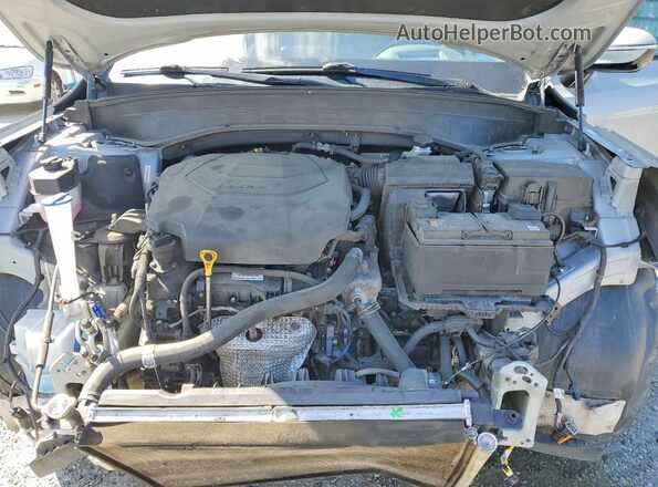 5XYP5DHC7NG243201 2022 KIA TELLURIDE Gray Vista del compartimento del motor