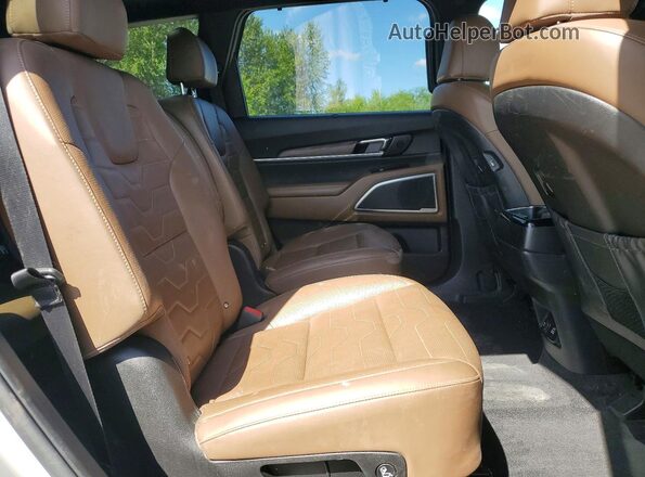 5XYP5DHC7NG243201 2022 KIA TELLURIDE Gray Vista interior trasera