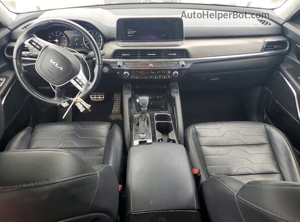 5XYP5DHC7NG321797 2022 KIA TELLURIDE White Vista del salpicadero