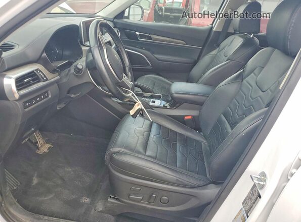 5XYP5DHC7NG321797 2022 KIA TELLURIDE White Vista interior delantera