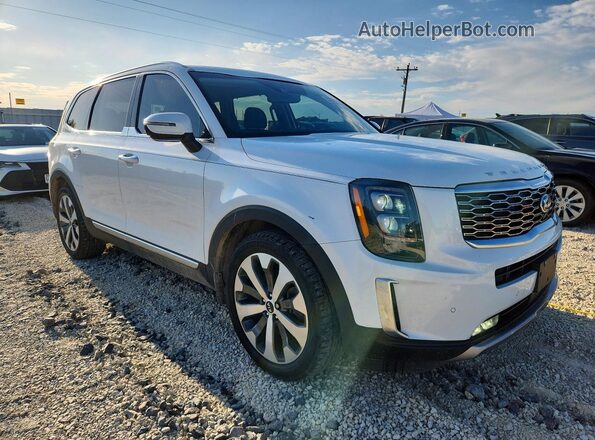 5XYP5DHC8LG013552 2020 KIA TELLURIDE White Front right