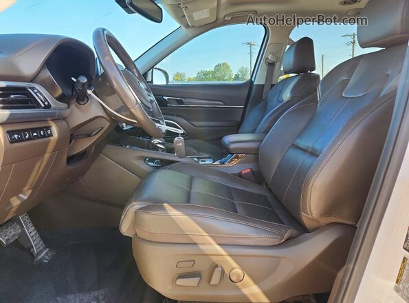 5XYP5DHC8LG013552 2020 KIA TELLURIDE White Front interior view