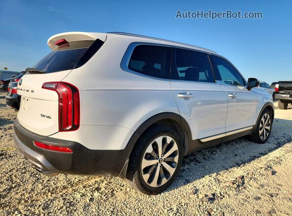 5XYP5DHC8LG013552 2020 KIA TELLURIDE White Rear right