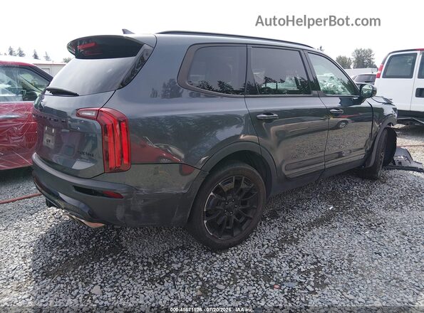 5XYP5DHC8MG175781 2021 KIA TELLURIDE Gray Задня права чверть