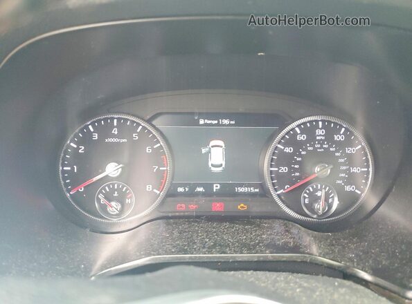 5XYP5DHC9LG027881 2020 KIA TELLURIDE Black Вид щитка приладів