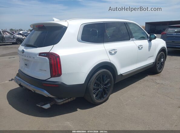 5XYP5DHC9MG112057 2021 KIA TELLURIDE White უკანა მარჯვენა