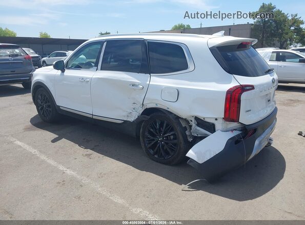 5XYP5DHC9MG112057 2021 KIA TELLURIDE White უკანა მარცხენა