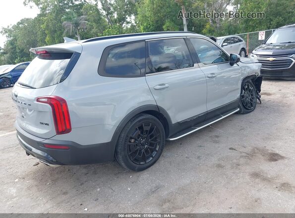 5XYP5DHC9MG122281 2021 KIA TELLURIDE Gray Հետևի աջ