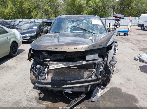 5XYP5DHC9NG217697 2022 KIA TELLURIDE Beige ხელსაწყოთა პანელის ხედი