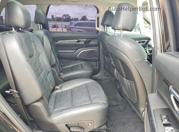 5XYP5DHCXLG072568 2020 KIA TELLURIDE Black Rear interior view