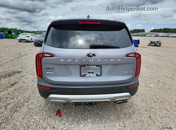 5XYP5DHCXLG073669 2020 KIA TELLURIDE Blue Widok z tyłu