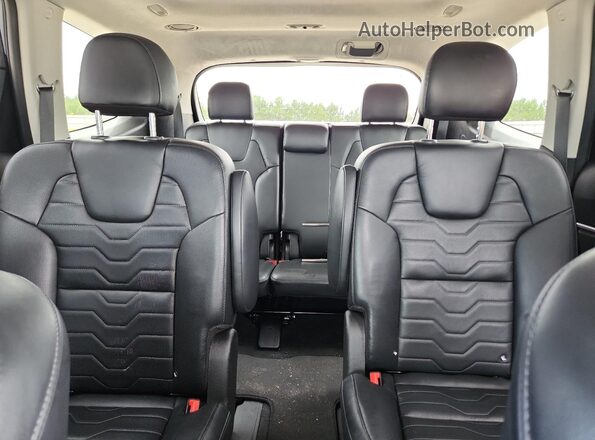 5XYP5DHCXLG073669 2020 KIA TELLURIDE Blue Widok tylnych siedzeń