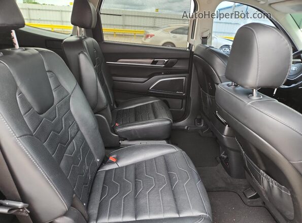 5XYP5DHCXLG073669 2020 KIA TELLURIDE Blue Widok wnętrza z tyłu