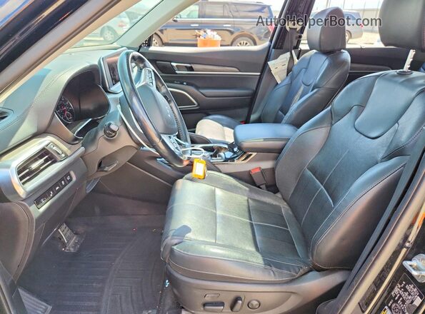 5XYP5DHCXNG213822 2022 KIA TELLURIDE Black Front interior view