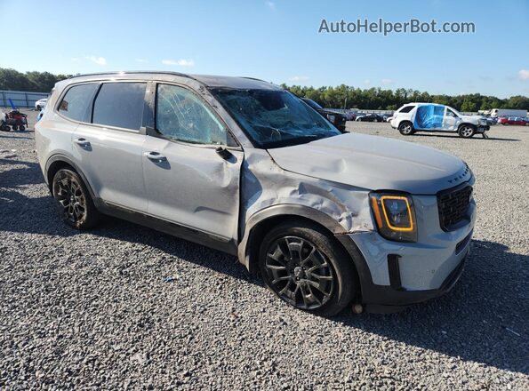 5XYP5DHCXNG313533 2022 KIA TELLURIDE Gray Delantero derecho