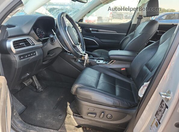 5XYP5DHCXNG313533 2022 KIA TELLURIDE Gray Vista interior delantera