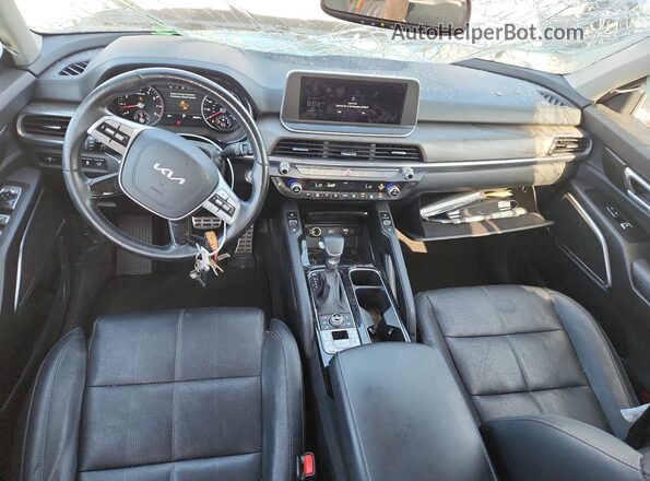 5XYP5DHCXNG313533 2022 KIA TELLURIDE Gray Vista del salpicadero
