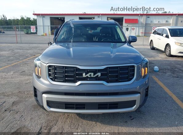 5XYP64GC0RG511509 2024 KIA TELLURIDE Gray ხელსაწყოთა პანელის ხედი