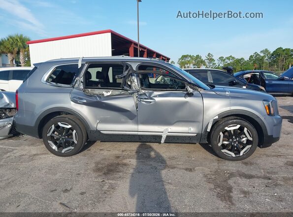 5XYP64GC0RG511509 2024 KIA TELLURIDE Gray უკანა სალონის ხედი