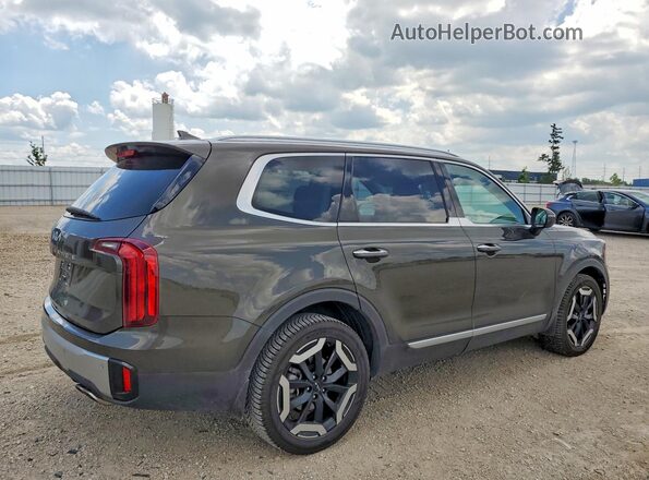 5XYP64GC1PG375128 2023 KIA TELLURIDE Brown Rear right