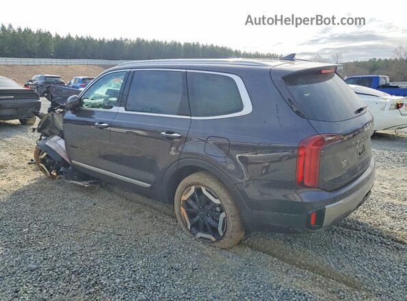 5XYP64GC1SG637092 2025 KIA TELLURIDE Black Tył lewy
