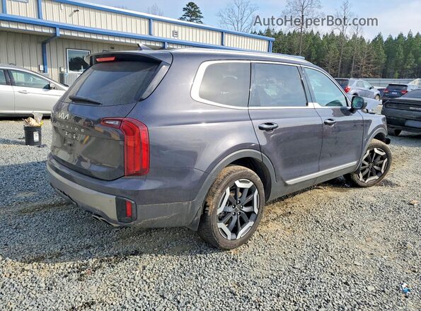 5XYP64GC1SG637092 2025 KIA TELLURIDE Black Tył prawy