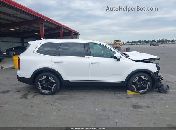 5XYP64GC2SG624562 2025 KIA TELLURIDE White Vista interior trasera