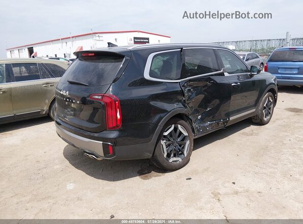 5XYP64GC2SG644701 2025 KIA TELLURIDE Black უკანა მარჯვენა