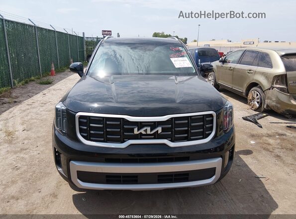 5XYP64GC2SG644701 2025 KIA TELLURIDE Black ხელსაწყოთა პანელის ხედი