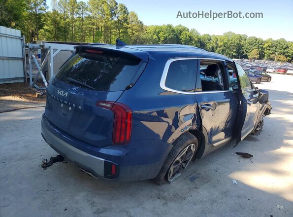 5XYP64GC2SG645802 2025 KIA TELLURIDE Blue Rear right