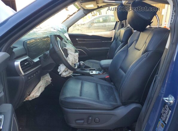 5XYP64GC2SG645802 2025 KIA TELLURIDE Blue Front interior view