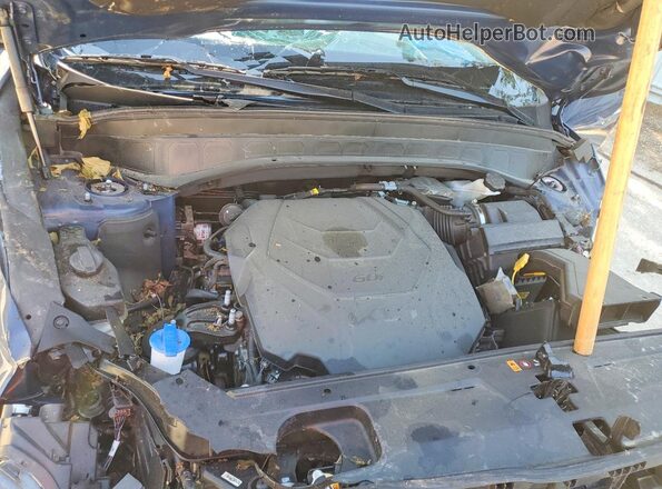 5XYP64GC2SG645802 2025 KIA TELLURIDE Blue Engine compartment view
