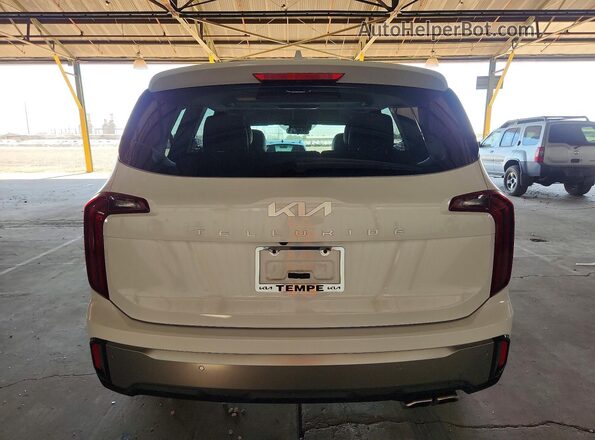 5XYP64GC4SG642688 2025 KIA TELLURIDE Белый Вид сзади