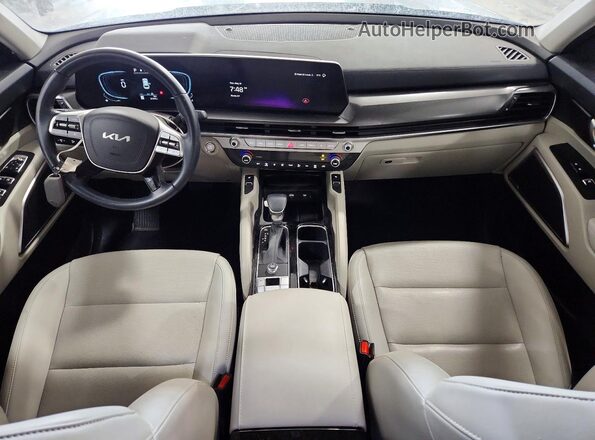5XYP64GC5RG560107 2024 KIA TELLURIDE Black Dashboard view