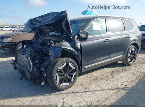 5XYP64GC5SG680446 2025 KIA TELLURIDE Серый Передняя левая четверть