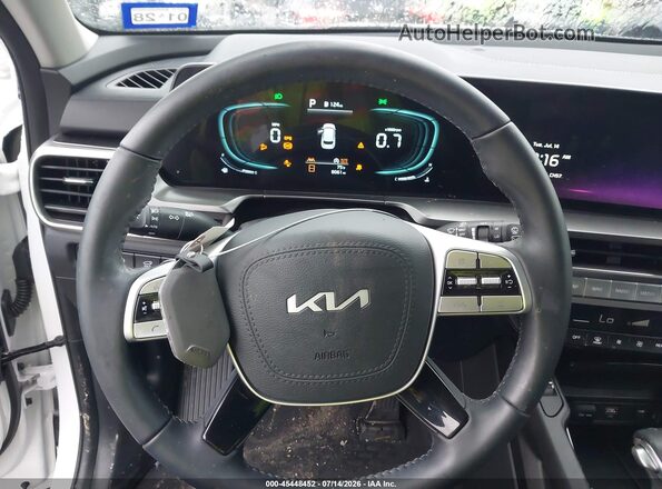 5XYP64GC6SG731839 2025 KIA TELLURIDE White Dashboard view