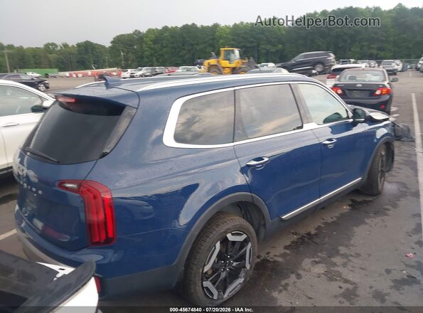 5XYP64GC7PG331277 2023 KIA TELLURIDE Blue Задня права чверть