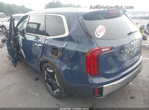 5XYP64GC7PG331277 2023 KIA TELLURIDE Blue Задня ліва чверть