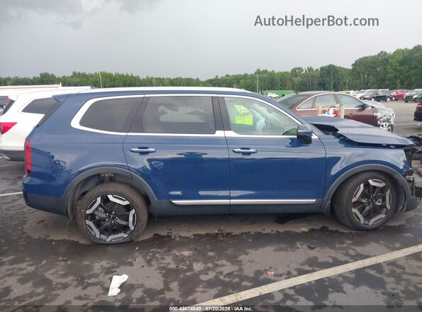 5XYP64GC7PG331277 2023 KIA TELLURIDE Blue Вид задньої частини салону