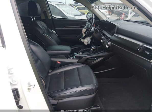 5XYP64GC7SG625920 2025 KIA TELLURIDE Белый Вид салона спереди