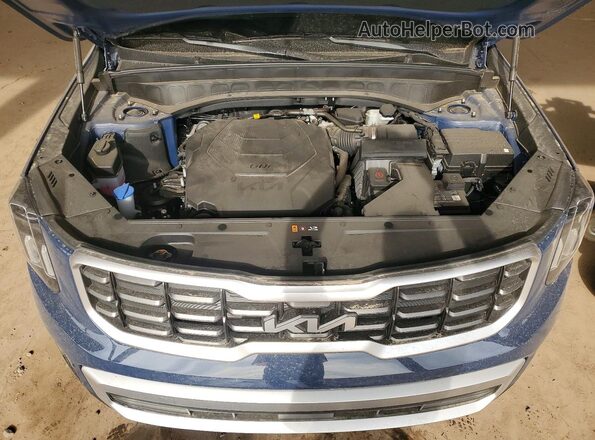5XYP64GC7SG686166 2025 KIA TELLURIDE Blue Вид підкапотного простору