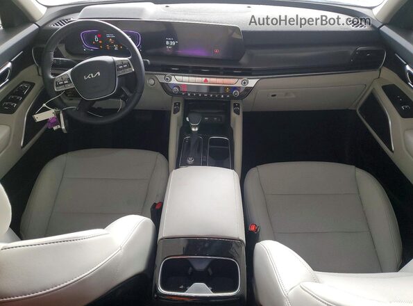 5XYP64GC7SG686166 2025 KIA TELLURIDE Blue Вид панелі приладів