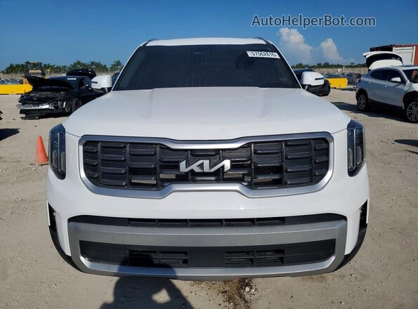 5XYP64GC8RG483071 2024 KIA TELLURIDE White წინა ხედი