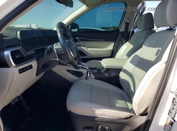 5XYP64GC8RG483071 2024 KIA TELLURIDE White წინა სალონის ხედი